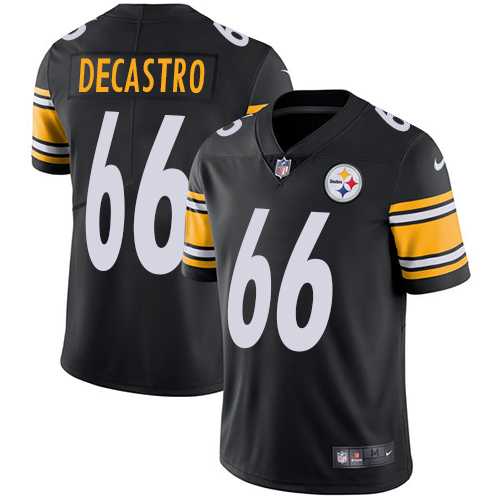 Nike Pittsburgh Steelers #66 David DeCastro Black Team Color NFL Vapor Untouchable Limited Jersey,We sell and wholesale Nike Pittsburgh Steelers #66 David DeCastro Black Team Color NFL Vapor Untouchable Limited Jersey on line form chian!